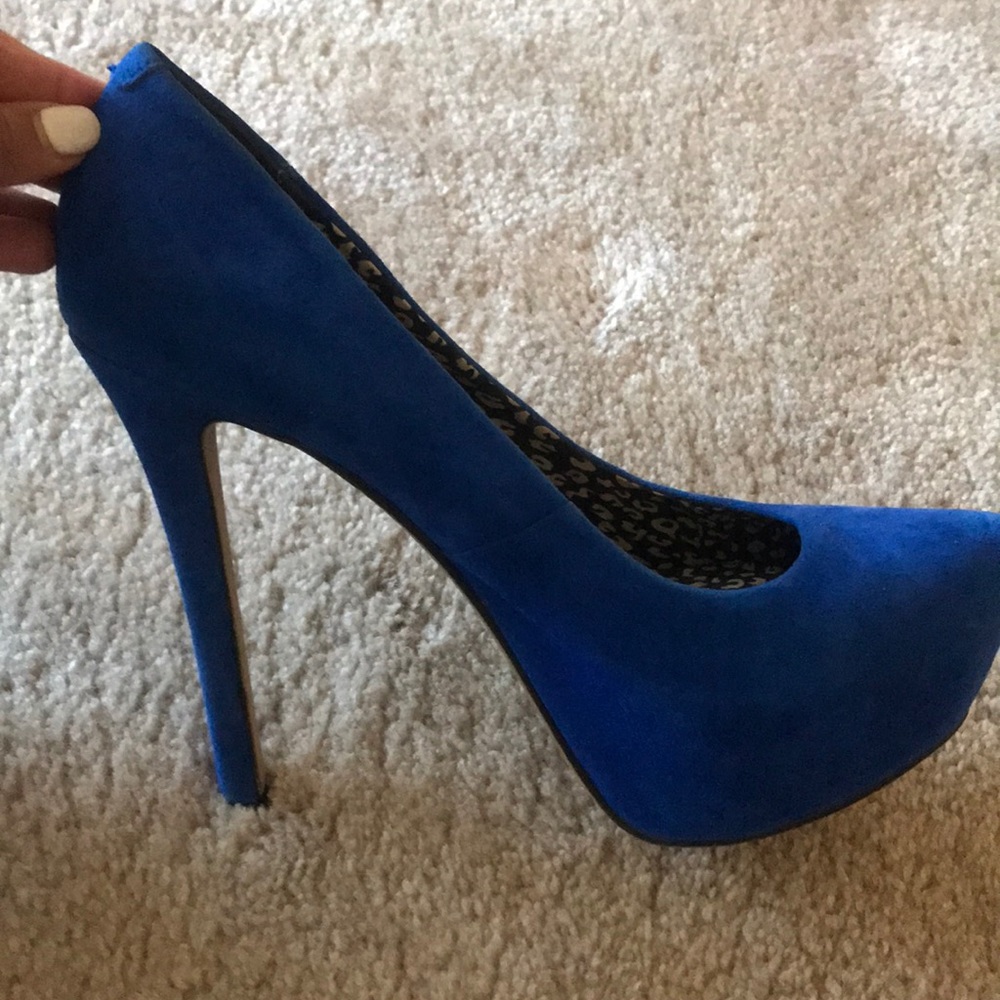 Jessica Simpson Blue High Heels